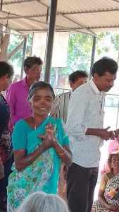 Meeting the Leprosy patients in a Leprosy Colony at Kurnool. Andhra Pradesh.
